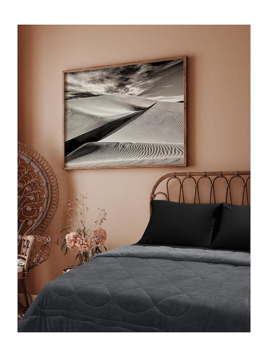 Madi Κουβερτοπάπλωμα Υπέρδιπλο 240x260εκ. Vortex Anthracite / Grey