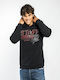 Odel Sweatshirt with Hood Black