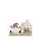 Atmosphera Atmosphera Weihnachtliche Dekofiguren Αγ.βασίλης Haus 26.5cm