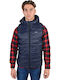 Αμάνικο Μπουφάν Puffer Navy Μπλε