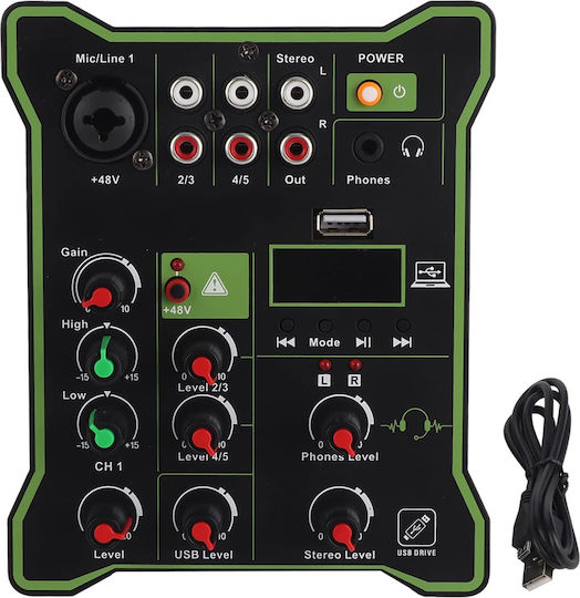WVNGR CMiK WG-3USB Analog Console 4 Channels / 1 XLR Input & Bluetooth