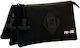 Pencil Case with 3 Compartments Black