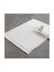 Rythmos Merit Platzdeckchen Stoff Weiß 50x35cm 1Stück