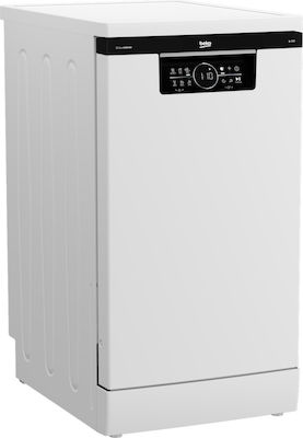 Beko BDFS 26040 WQ Ελεύθερο Πλυντήριο Πιάτων για 10 Σερβίτσια Π45xY85εκ. Λευκό