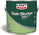Kraft Stain Blocker Υπόστρωμα Λευκό Κατάλληλο για Γυψοσανίδα / Δομικά Υλικά 0.750lt
