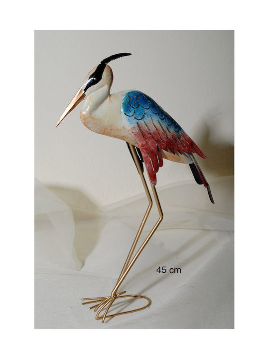 Royal Art Collection Decorative Bird made of Metal 45cm 1pcs