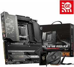 MSI MEG X670E Godlike Wi-Fi Mainboard Erweitertes ATX mit AMD AM5 Sockel