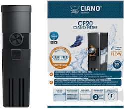 Ciano CF Black 40 Internal Filter with Performance 200lt/h