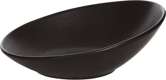 Tognana Porcelain Salad Bowl Black 26x17.5x9.4cm 4pcs