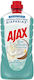 Ajax Fete Des Fleurs Cleaning Liquid General Use Γαρδένια & Καρύδα 1lt