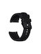 Buckle Λουράκι Σιλικόνης Μαύρο (Huawei Watch GT2 / GT3 (42mm) / GT3 Pro (43mm))