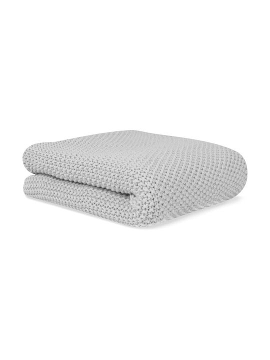Down Town Home Blanket Nursery Swaddling Blankets Knitted Gray 70x90cm