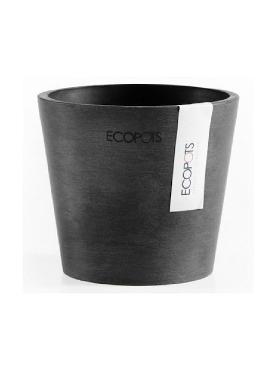 Ecopots Pot Amsterdam Mini 10 Dark Grey