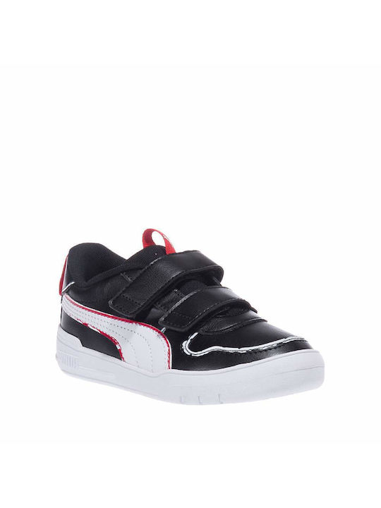 Puma Kinder-Sneaker Multiflex mit Klettverschluss Schwarz