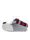 Tevere Χειμερινές Ανδρικές Παντόφλες Ζωάκια Light Grey