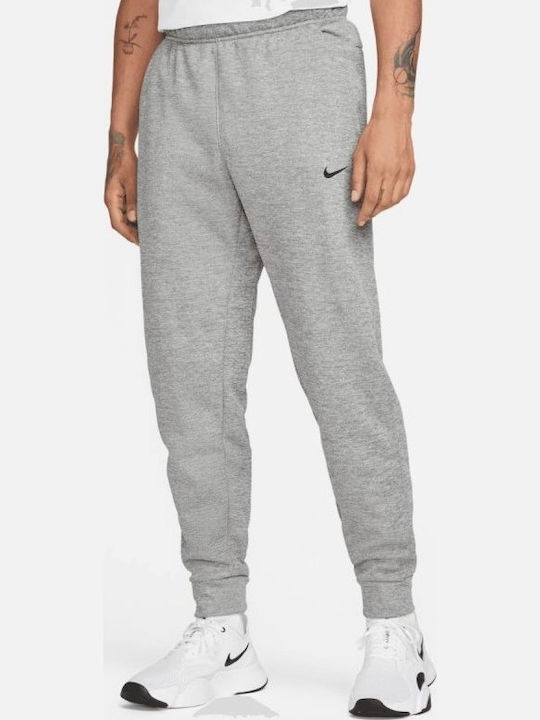 Therma-FIT Παντελόνι Φόρμας Dri-Fit με Λάστιχο Γκρι