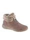 On The Go JoyPlush Dreams Wildleder Stiefeletten Damen mit Pelz Gray