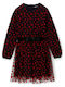 Children's Dress Long Sleeve Tulle Black