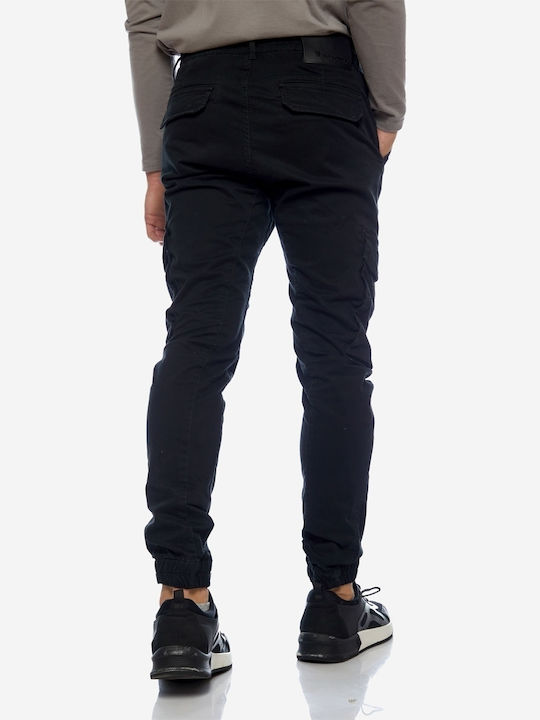 Trousers Cargo Elastic Black