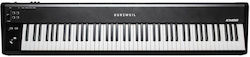 Kurzweil Electric Stage Piano KA-88 with 88 Weighted Keys Built-in Speakers and Connection with Headphones and Computer Black