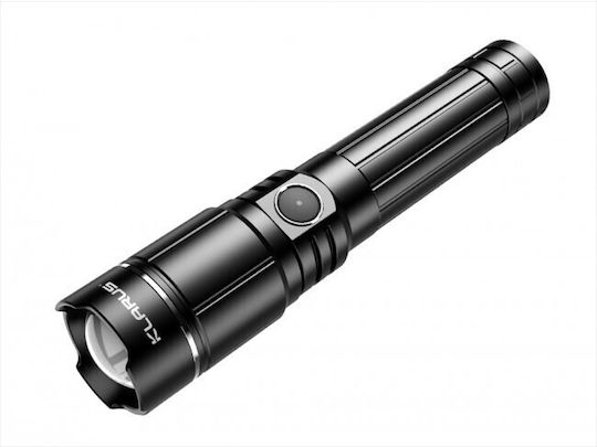 Klarus Lumină de lucru și de sit, cu baterie Lanternă LED IPX4 cu Luminozitate Maximă 1450lm Negru