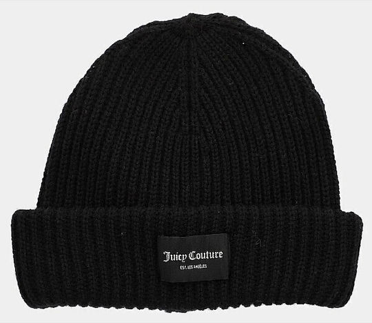Beanie Ανδρικός Σκούφος Πλεκτός σε Μαύρο χρώμα