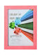 Goldbuch Colour Up Your Life 910803 Wall-mounted Plastic Photo Frame Pink