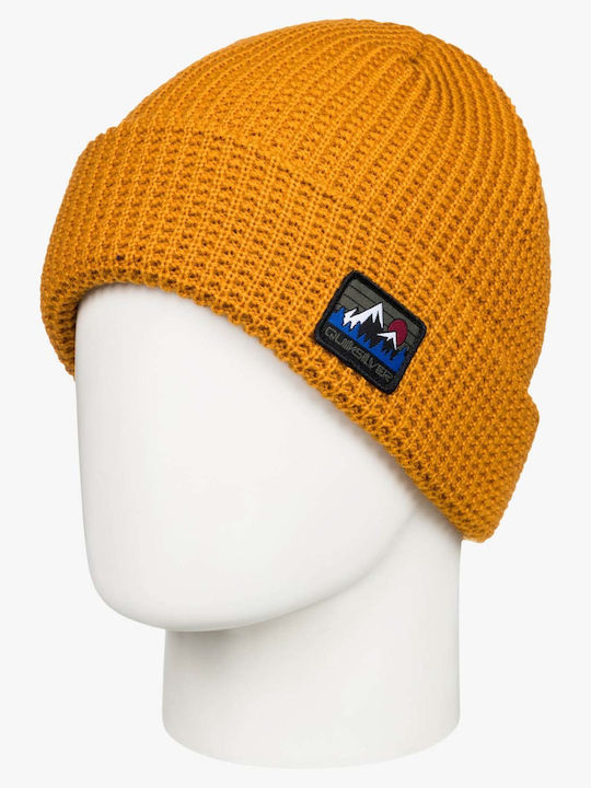Tofino Beanie Ανδρικός Σκούφος Πλεκτός σε Πορτοκαλί χρώμα
