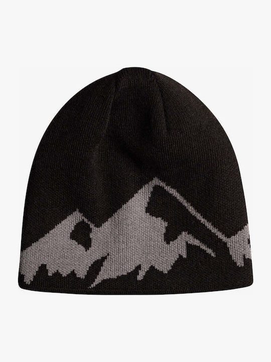 M&w Beanie Reversible Beanie Knitted in Black color
