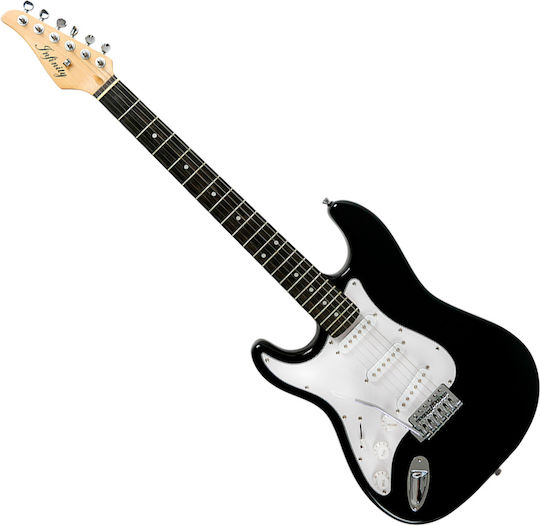 Infinity Last32 Strat Ηλεκτρική Κιθάρα για Αριστερόχειρες ST Style με HH Διάταξη Μαγνητών Μαύρη