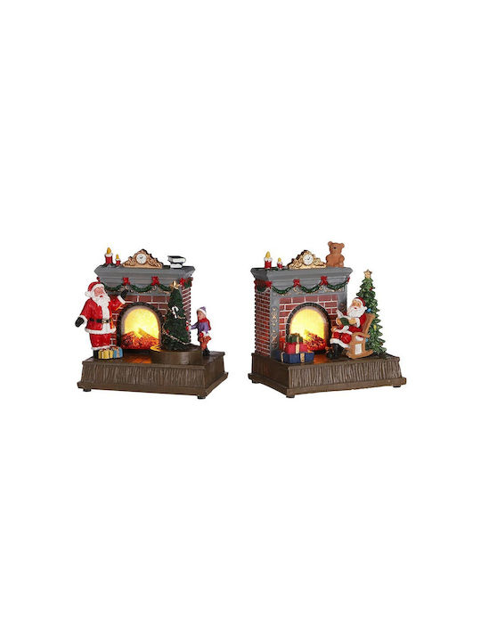 BigBuy Christma Lighted Decorative Miniature Battery