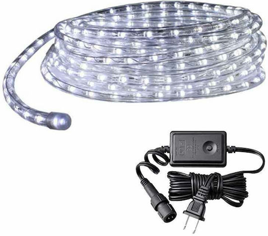 Țeavă luminată 220V Alb natural cu Programe 10m IP20