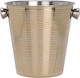 Zaros Einfache Champagners Inox mit Abmessungen 23x20.5x21cm