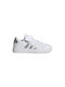 Adidas Kinder-Sneaker Grand Court 2.0 Matte Silver / Cloud White