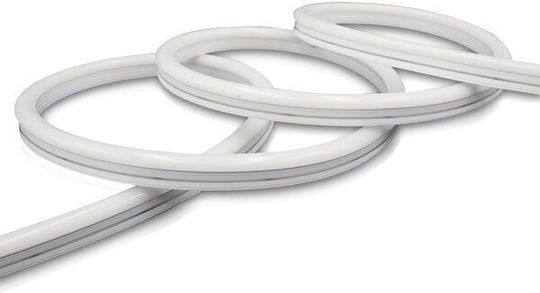Țeavă luminată Neon Flex 600 Becuri 12V Verde cu Programe 5m IP65