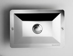 Tema Flush Plate for Single Flush Inox