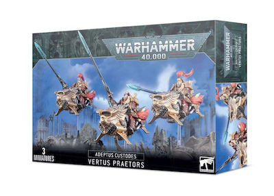 Games Workshop Warhammer 40.000: Adeptus Custodes: Vertus Praetors Unpainted Figures 99120108078