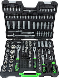 JBM 54035 Καστάνια με Καρυδάκια 1\2" & 1\4" & 3\8" 179τμχ JBM 54035 Καστάνια με Καρυδάκια 1\2" & 1\4" & 3\8" 179τμχ