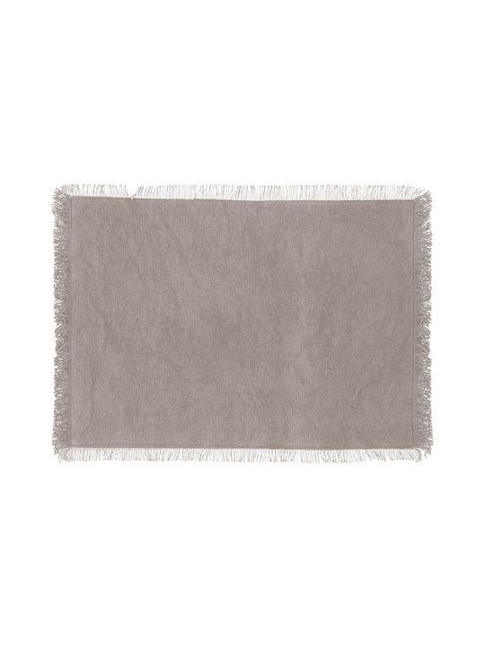 Atmosphera Fabric Placemat Maha Gray 45x30cm