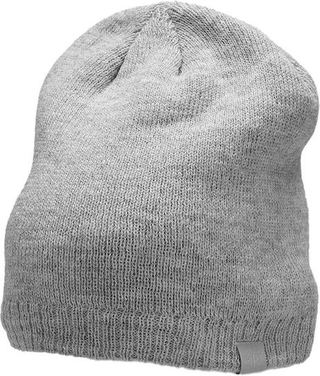 Beanie Beanie Knitted in Gray color