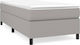 Bed Base Single made of Wood Light Grey 90x200x...