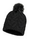 Buff Caryn Fleece Beanie Cap with Braid Graphite 123515.901.10.00