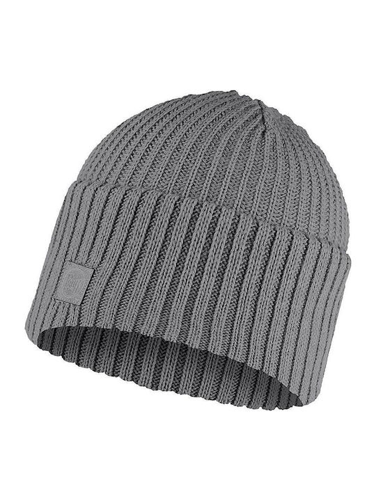 Rutger Beanie Unisex Beanie mit Rippstrick in Gray Farbe