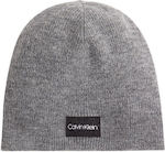 Calvin Klein Beanie Ανδρικός Σκούφος με Rib Πλέ...