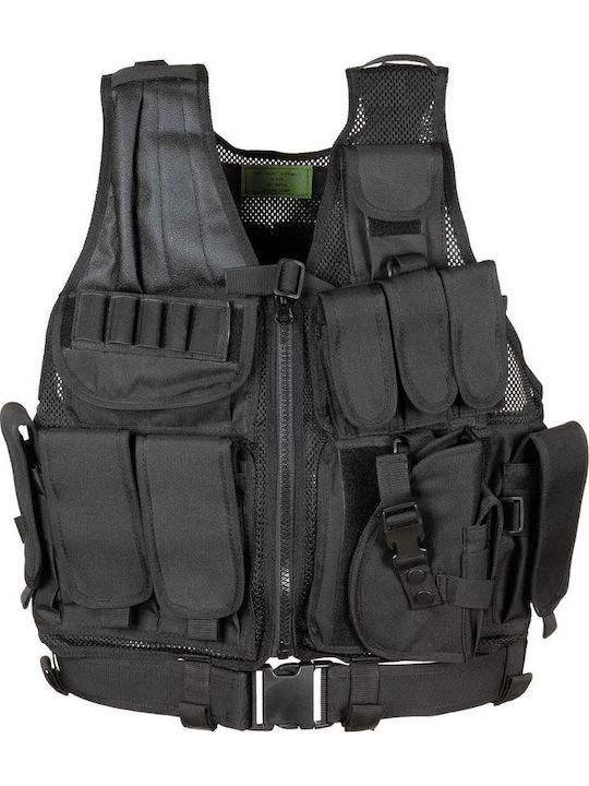 MFH Γilet de luptă USMC Black Negru