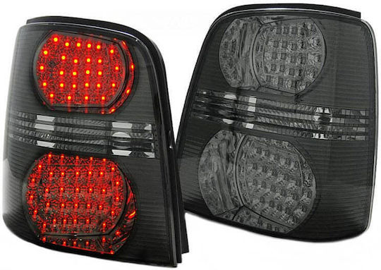Depo Tinted Taillights LED Volkswagen Touran 2003-2010 Set of 2 Pieces