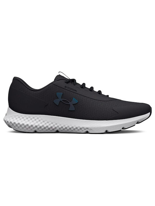 Under Armour Charged Rogue 3 Storm Ανδρικά Αθλητικά Παπούτσια Running Jet Gray / Petrol Blue