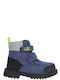 A Kids Boots with Velcro Blue