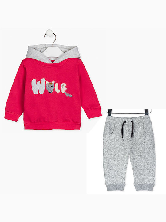 Set Losan Bebe Sweatshirt S127-6001AL Red - Red