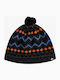 Light Up Pom Pom Beanie Ανδρικός Σκούφος Πλεκτός σε Μαύρο χρώμα